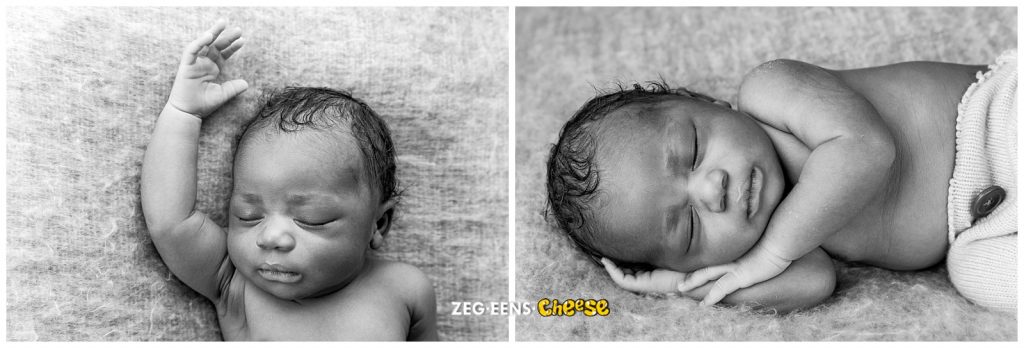 Newborn fotoshoot Josef  fotostudio Rotterdam 