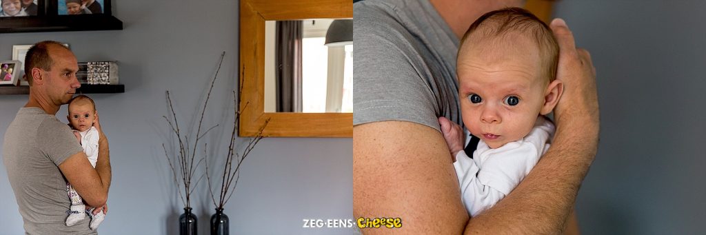 Lifestyle newbornfotografie