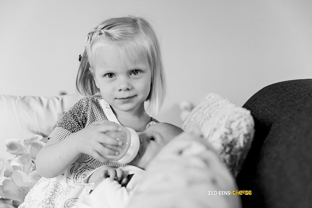 Lifestyle newbornfotografie