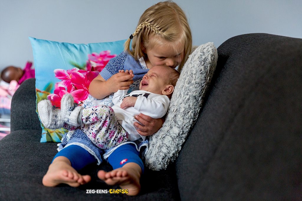 Lifestyle newbornfotografie