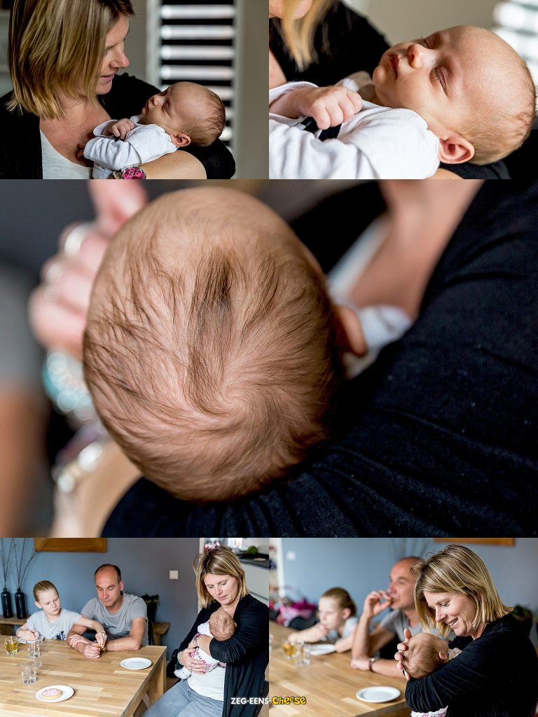 Lifestyle newbornfotografie