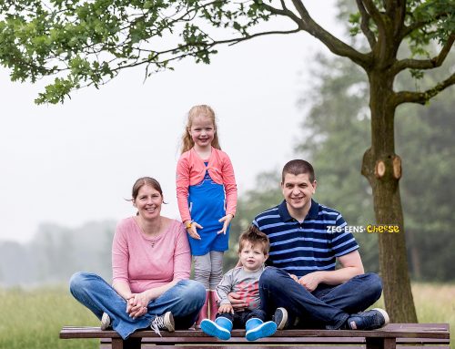 Familiefotografie Reeuwijksehout met zware mist