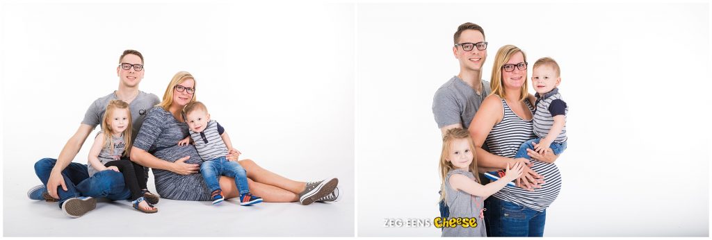 zwangerschaps fotoshoot van tweeling