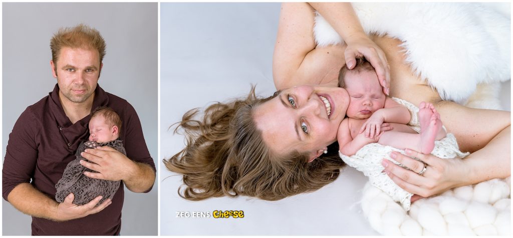 Newborn fotoshoot uitgebreid barendrecht