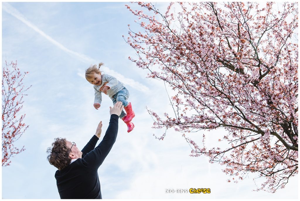 Kinderfotoshoot Rotterdam buiten Lente