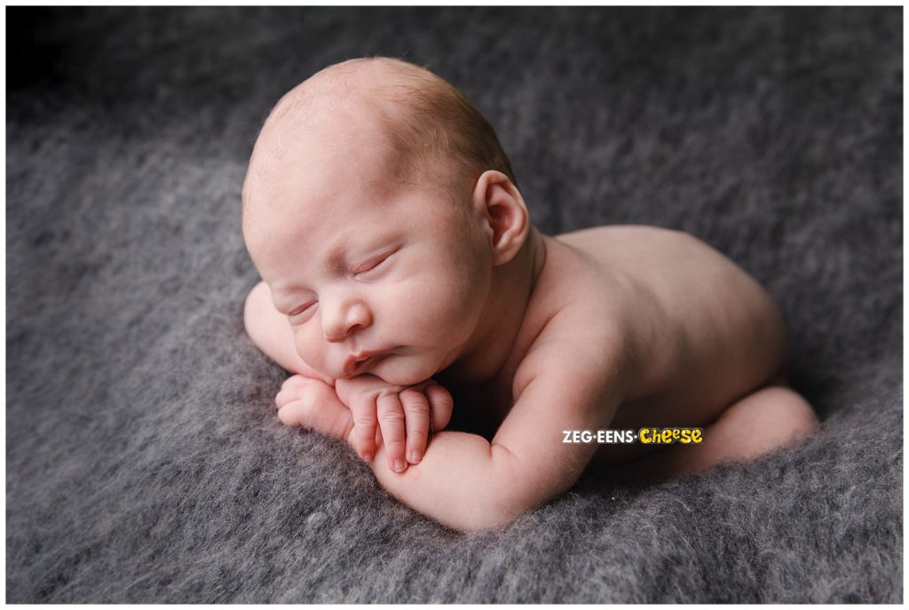 Newbornfotoshoot studio Rotterdam strand thema