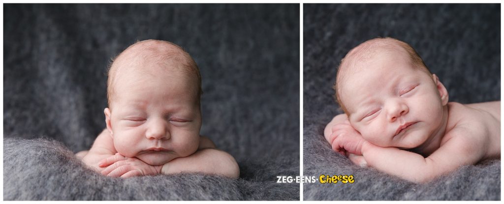 Newbornfotoshoot studio Rotterdam strand thema