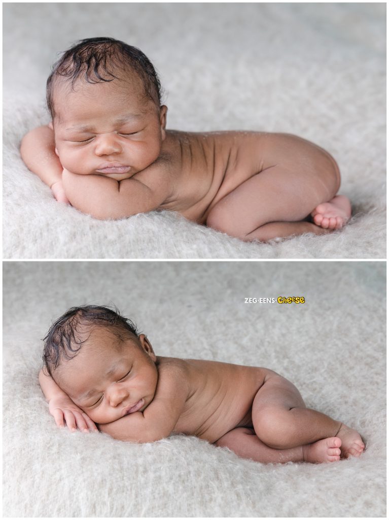 Newborn fotoshoot Josef  fotostudio Rotterdam 